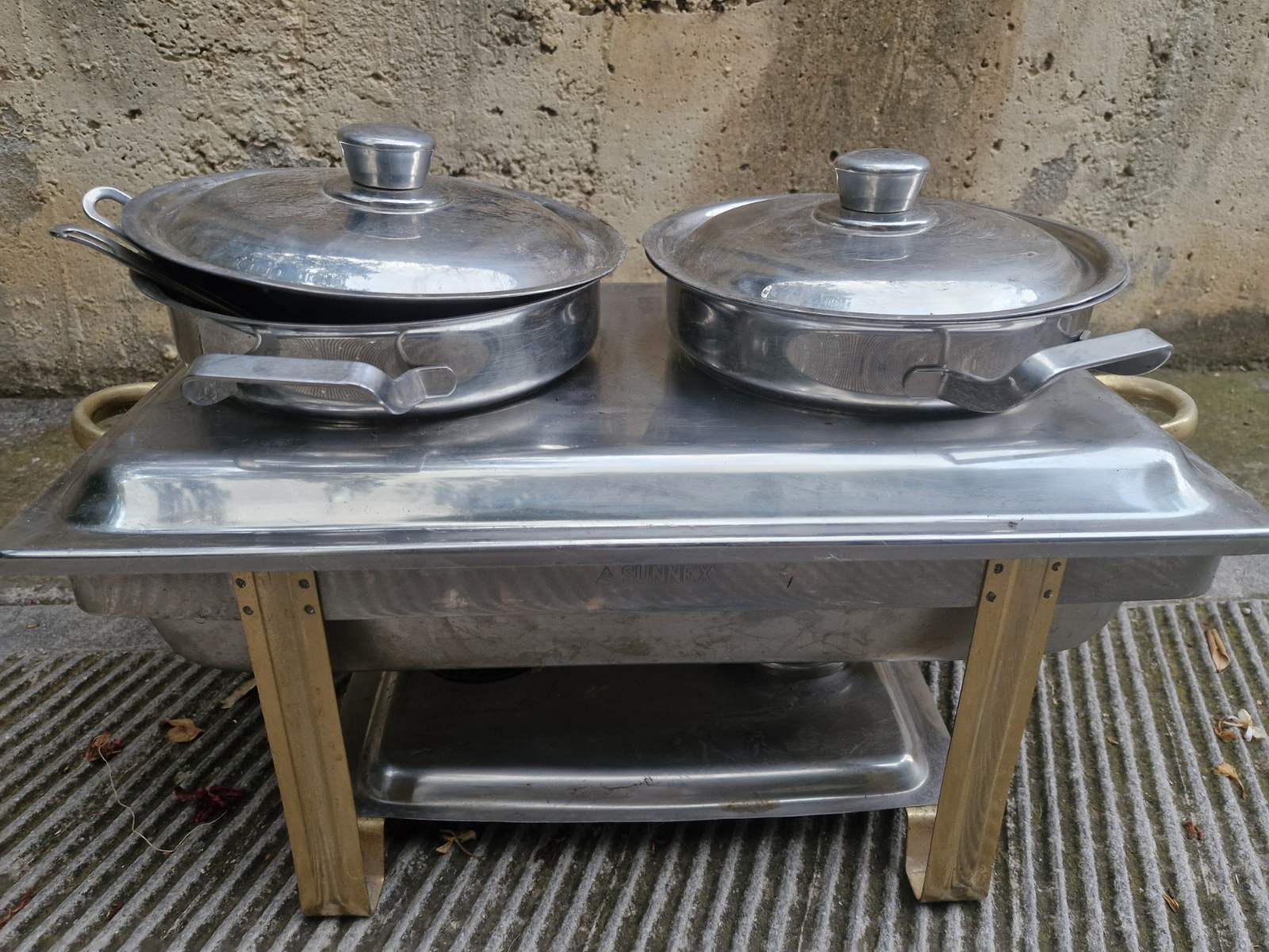 Επαγγελματικό Μπεν Μαρί / Chafing Dish Sunnex – 2 θέσεων