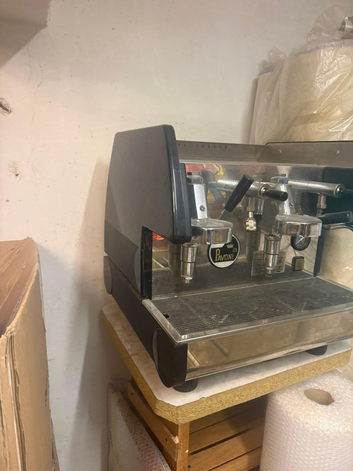 La Pavoni Bar-T (or PUB) 2-Group Commercial Espresso Machine (specifically a semi-automatic / lever-control manual model, often referred to as the La Pavoni Bar 2V or PUB V2).