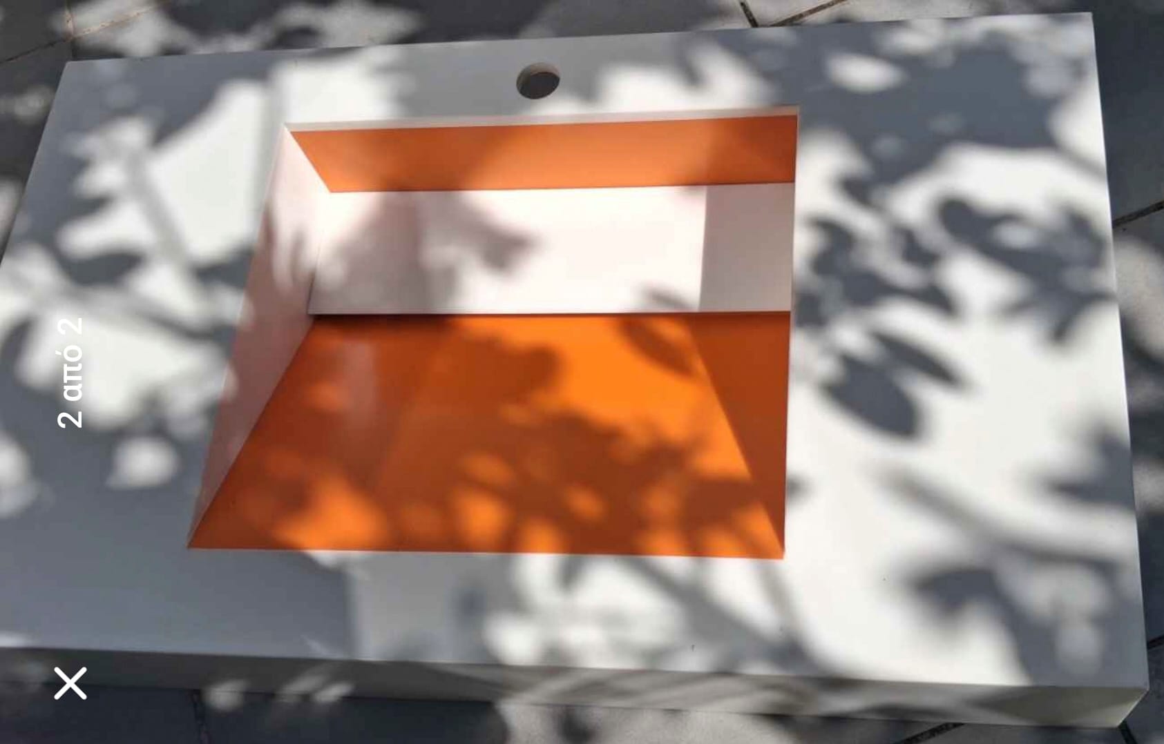 Νιπτήρας Corian 80×50 – Premium Design