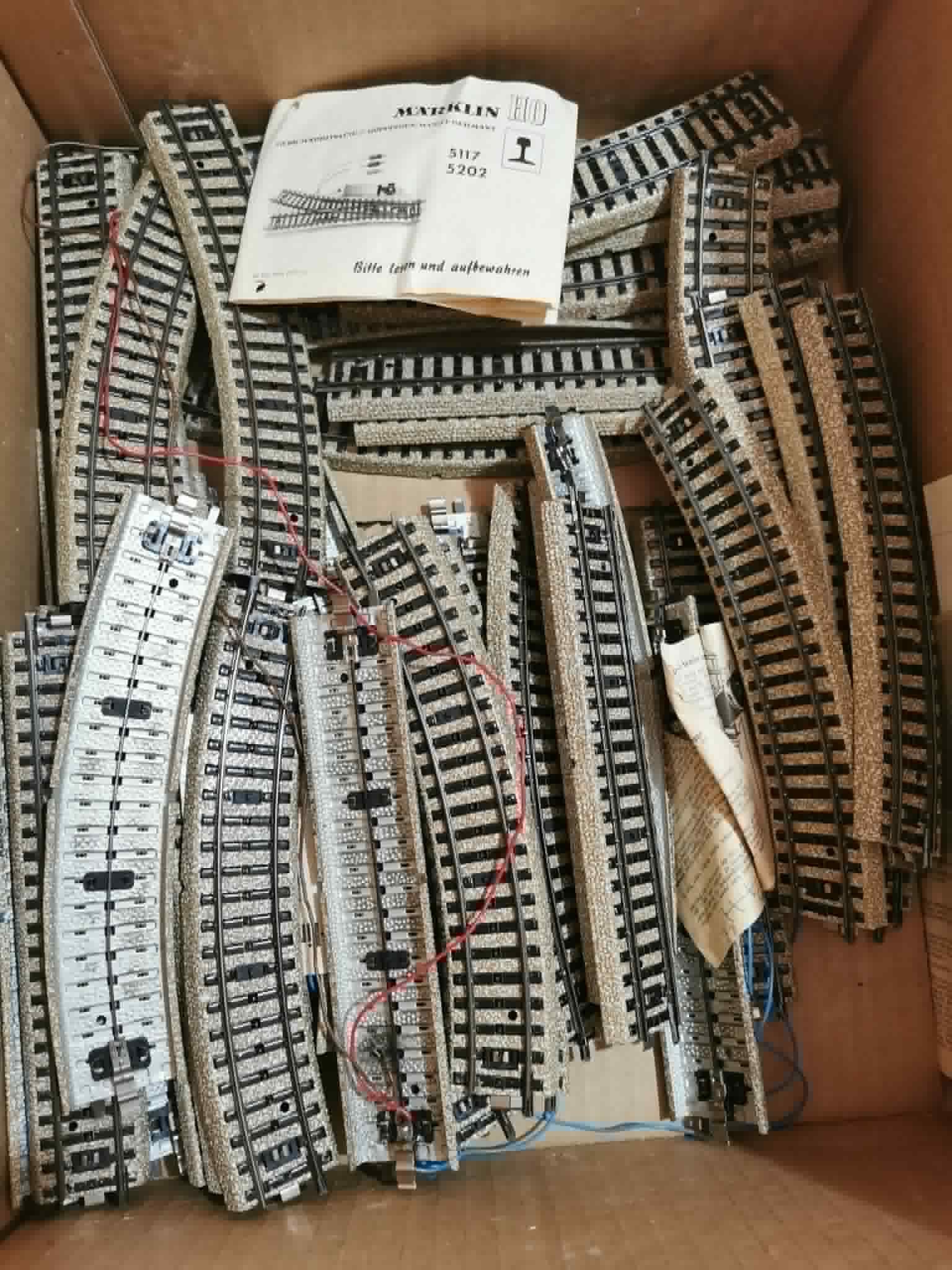 Σετ Τρένου Märklin HO (Loco DB V 200, Βαγόνια, Μετασχηματιστής, Ράγες)